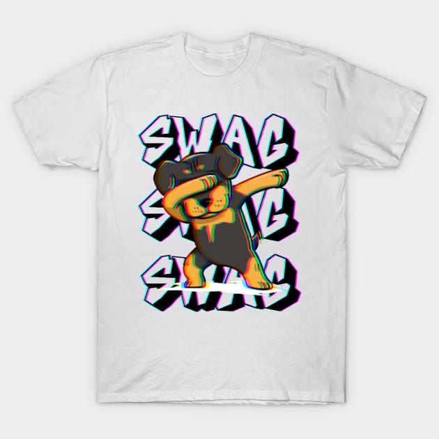 Dog swag T-Shirt by Qibar Design